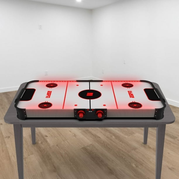 espn jumbo led tabletop air hockey