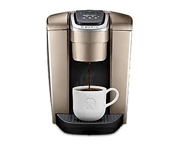 Keurig K-Elite Single Serve K-Cup Pod Coffee Maker, with Strength and Temperature Control, Iced Coffee Capability, 8 to 12oz Brew Size, Programmable, Brushed Gold