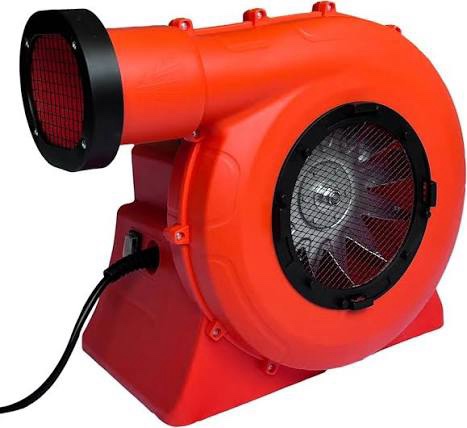 1500w 2hp high power bounce house blower, portable fan pump air blower commercial for large inflatables, bubble house, water slides, castle, jump slides, holiday decorations