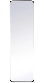 scwf-gz 57x20 door hanging full length mirror, floor stand (height 5.7ft just body in1.3ft) wall mounted metal frame rectangle dressing mirrors for bedroom living room 57 inch black black 57"l x 20"w
