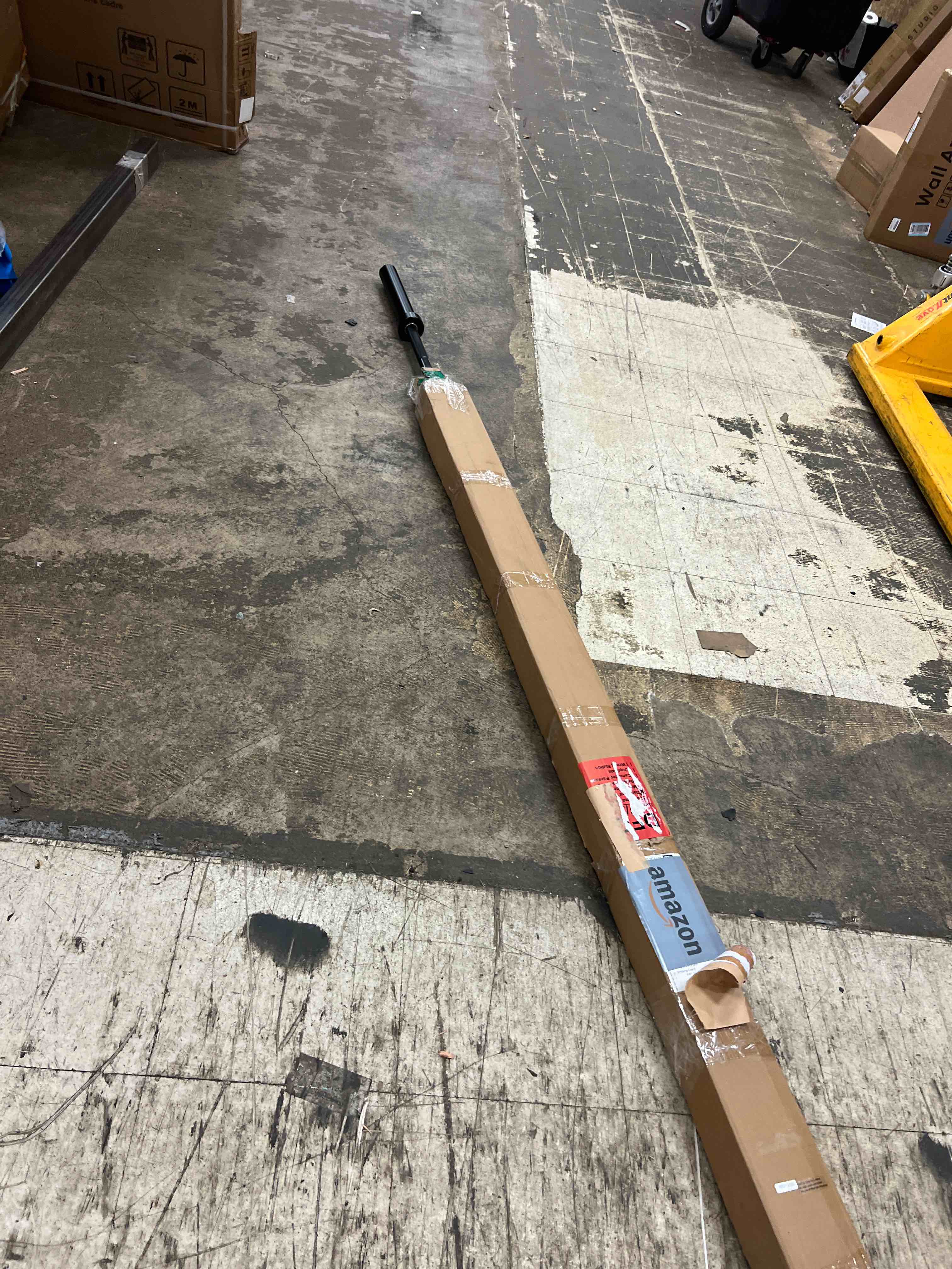 Condition photo showing New/Like New for handbode olympic barbell, 45lb 2-inch weight bar for bench press, 7ft olympic power bar, 1000 lb/1500 lb high-capacity, hard chrome, knurled grip, strength training deadlift weightlifting squat