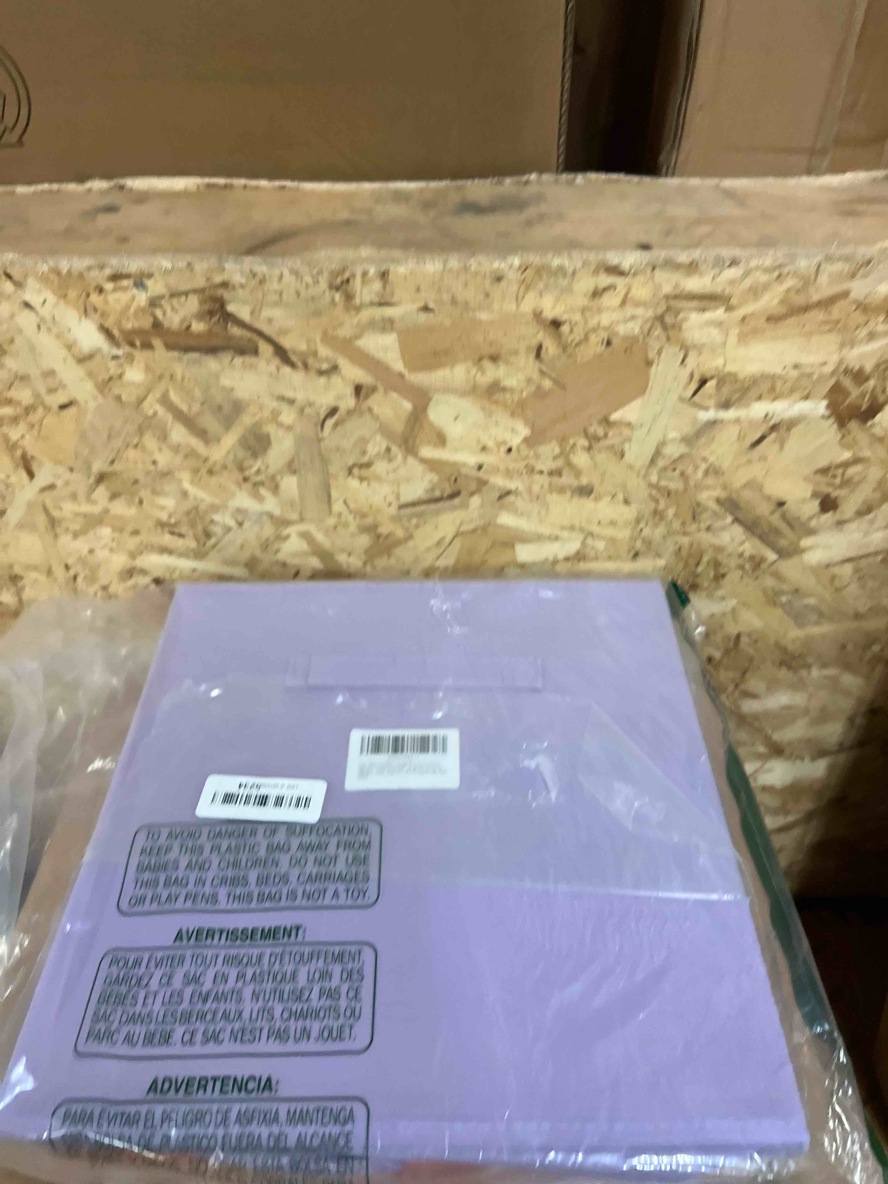 Condition photo showing New/Like New for fabric storage bins 6 pack 13 inch foldable storage cubes with reinforced handles fun colored durable cube storage bin for home, playroom, closet organizers and storage purple, pink, peach