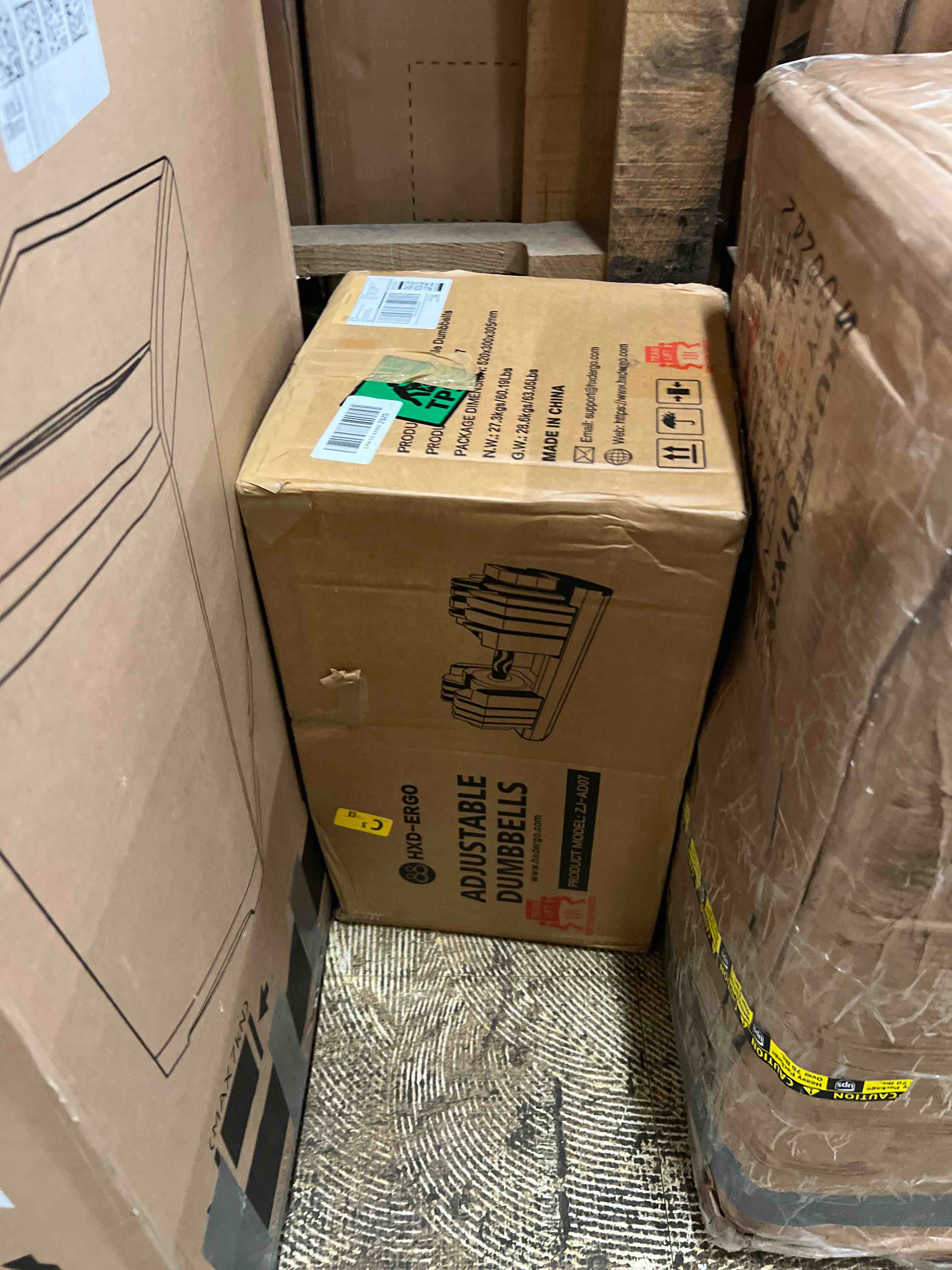 Condition photo showing New/Like New for hxd-ergo 15 in 1 adjustable dumbbell single, 1-second quick change weights, 55/110 lbs free weights adjustable dumbbell with anti-slip grip & secure lock, space-saving home gym equipment for men/women full body workout