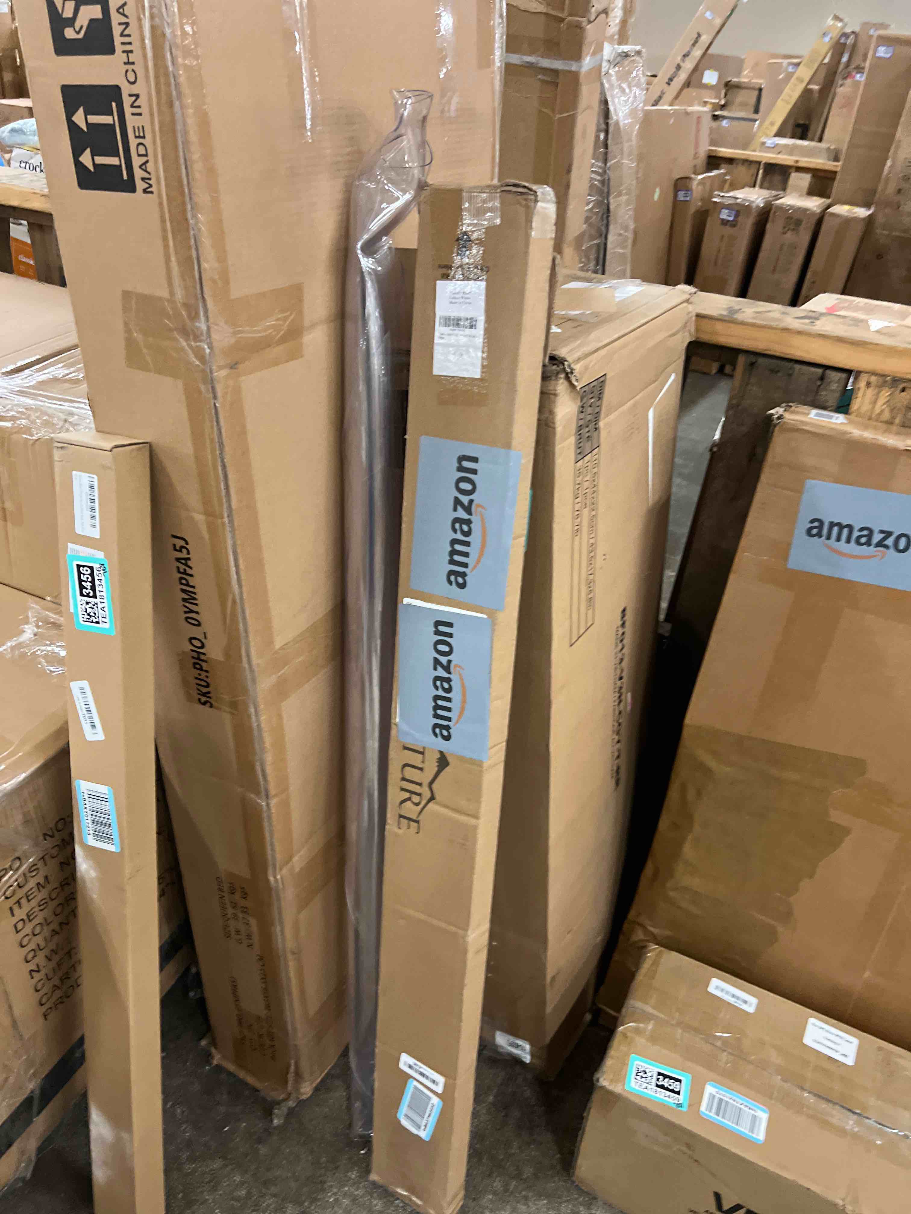 Condition photo showing New/Like New for tonature no drill cellular shades for indoor windows, thermal insulating & noise reducing honeycomb blinds, free stop cordless blackout shades, white,47" w x 64" h