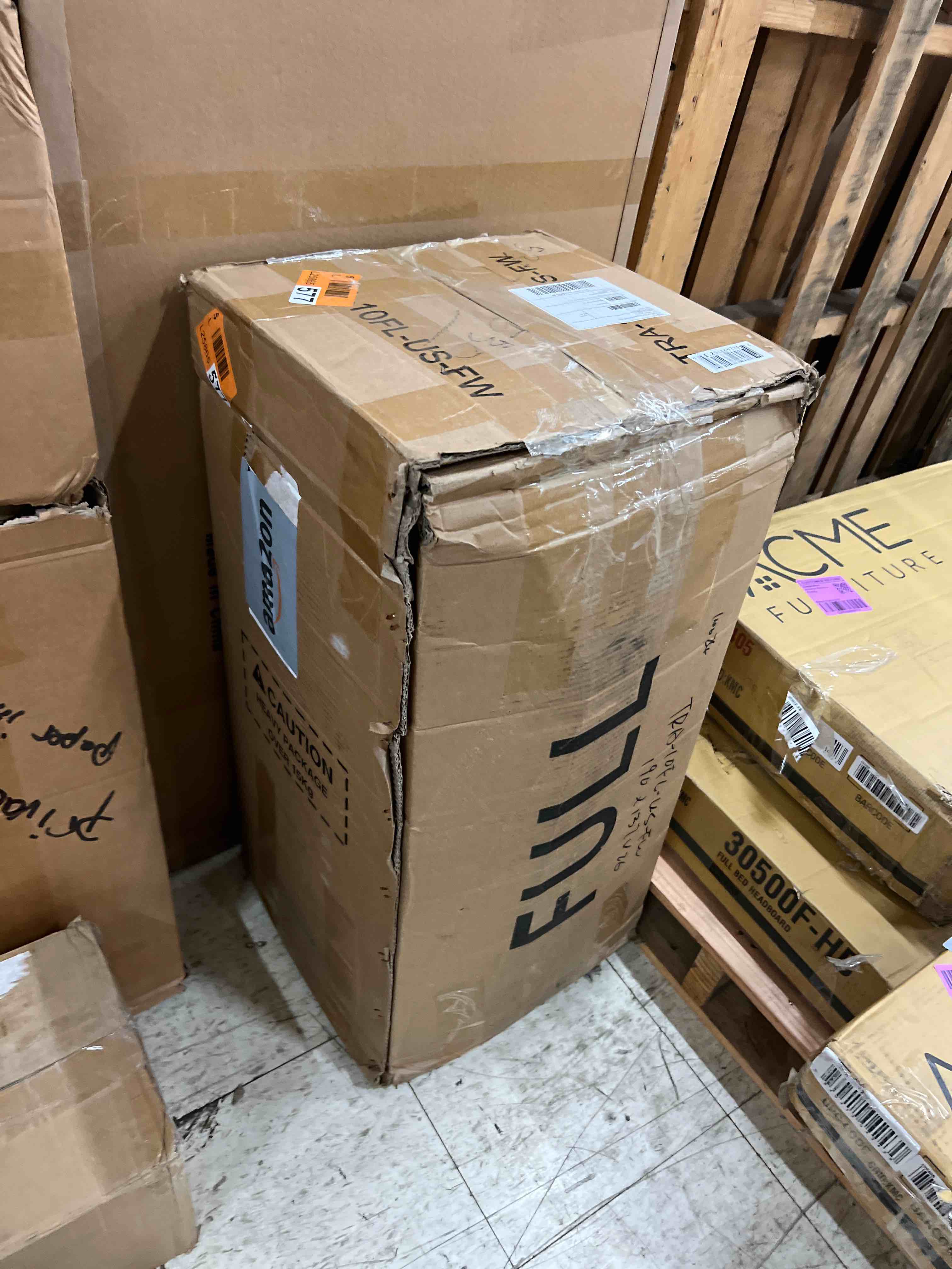 Condition photo showing New/Like New for zinus 10 inch full green tea memory foam mattress [new version], fiberglass free, medium firm feel, zoned pressure relief, certified safe foams & fabric, mattress in a box white full 10in small box