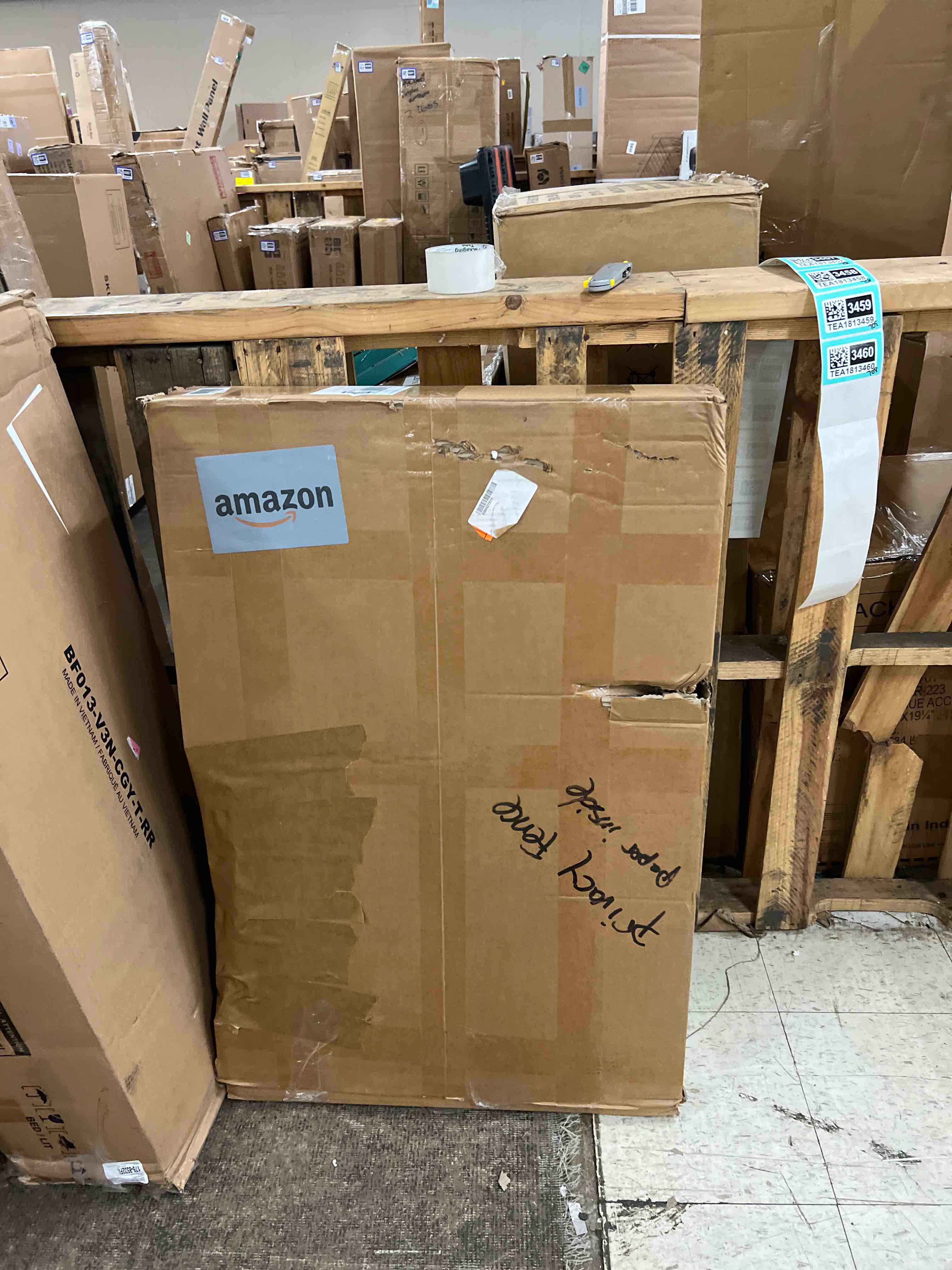 Condition photo showing New/Like New for 38" w x 42" h air conditioner fence screen, 3 panels metal privacy fence for outside unit, pool equipment enclosure trash can fence, no dig backyard fencing for outdoor, black