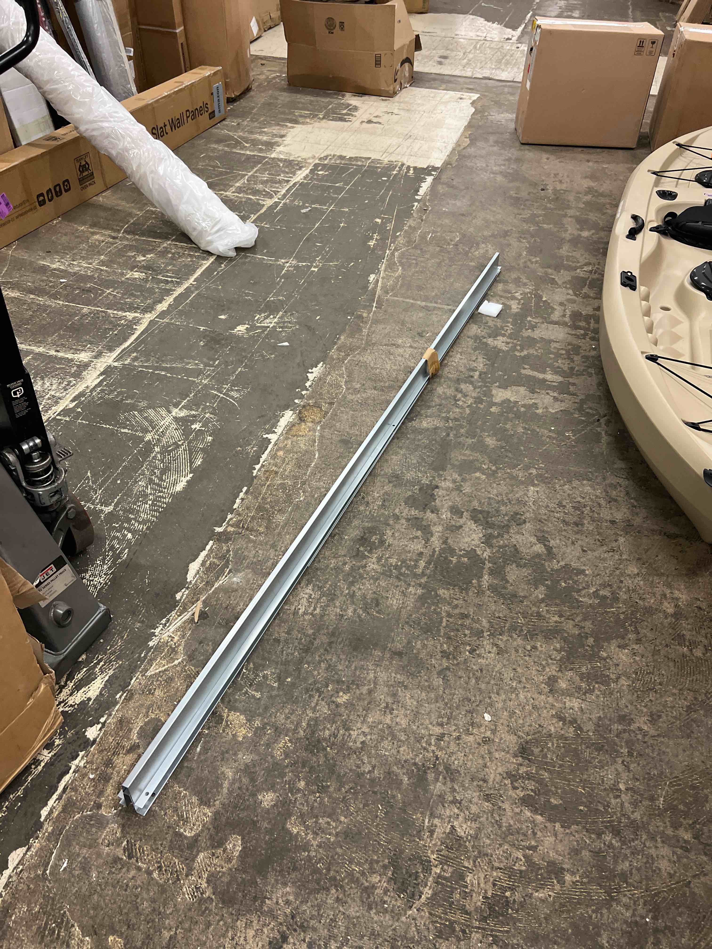 Condition photo showing Good Condition for weather stripping door jamb, multipurpose door jamb weatherstrip kit- md building products 01040