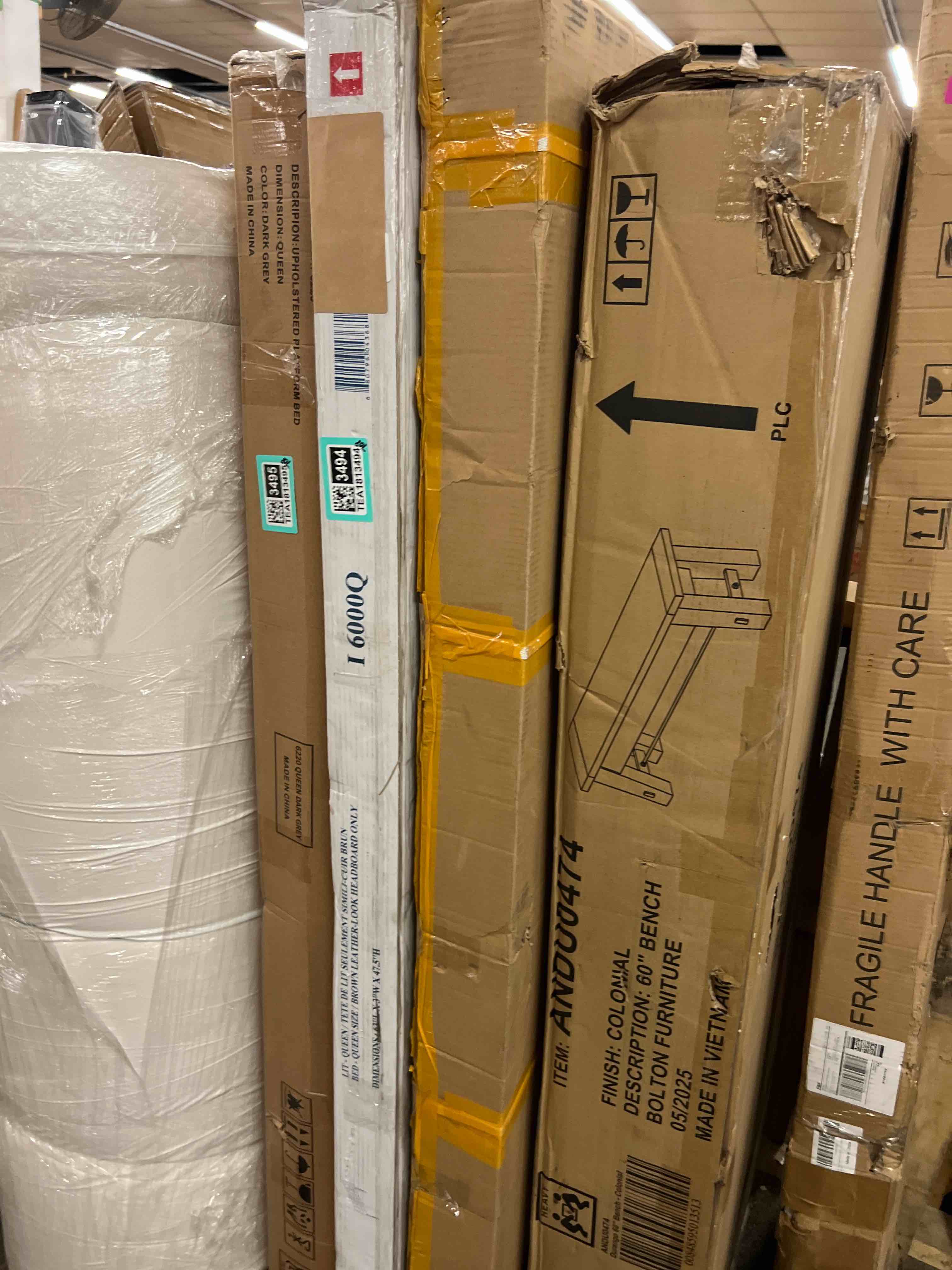 Condition photo showing New/Like New for oedro soft tri-fold truck bed tonneau cover compatible with 2022 2023 2024 2025 2026 toyota tundra(excl.trail) 5.5 ft bed with deck rail system