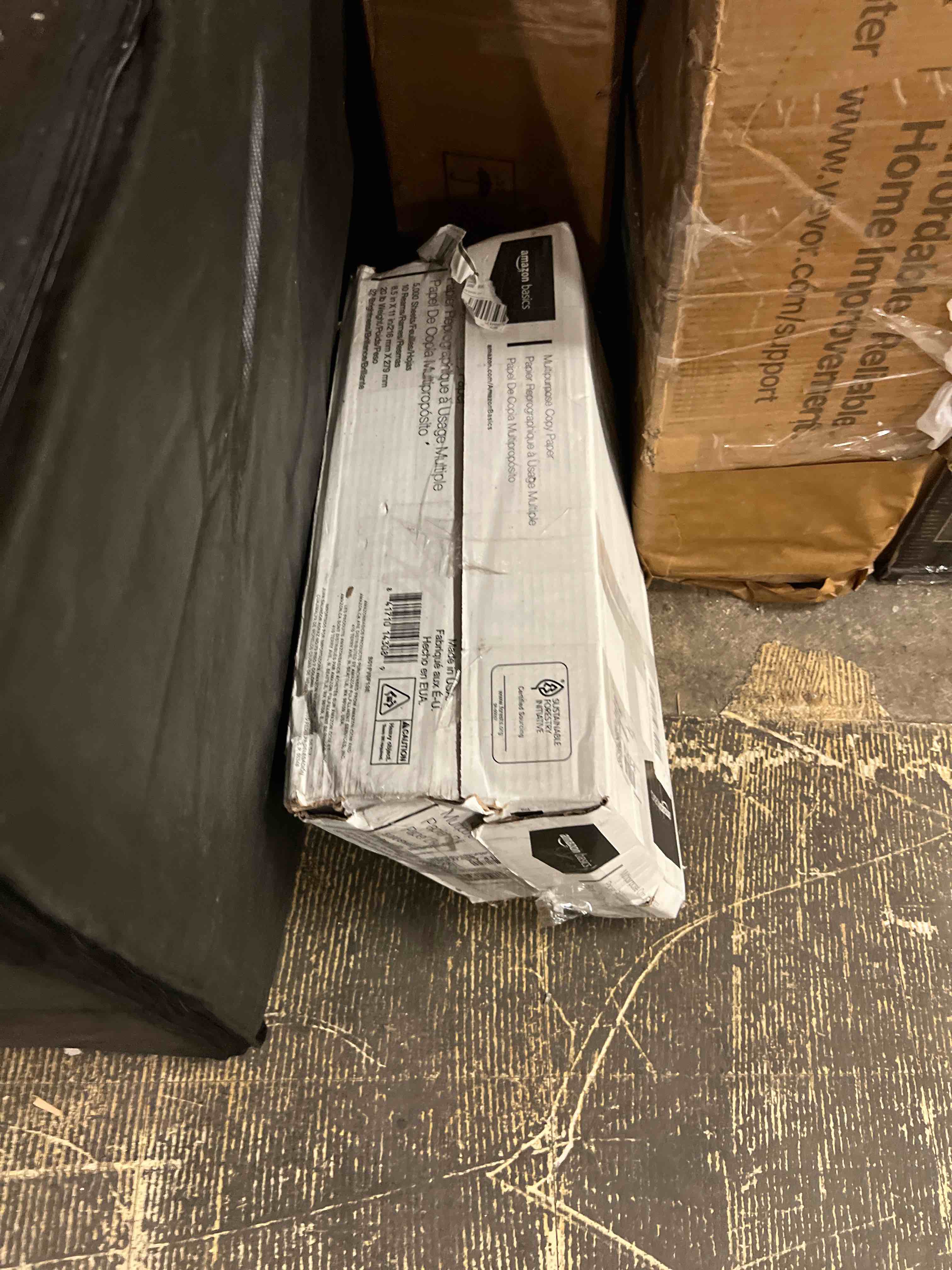 Condition photo showing New/Like New for amazon basics multipurpose copy printer paper, 20 lb, 8.5 x 11 inches, 10 reams (5,000 sheets), 92 bright white 10 reams | 5000 sheets letter (8.5x11)