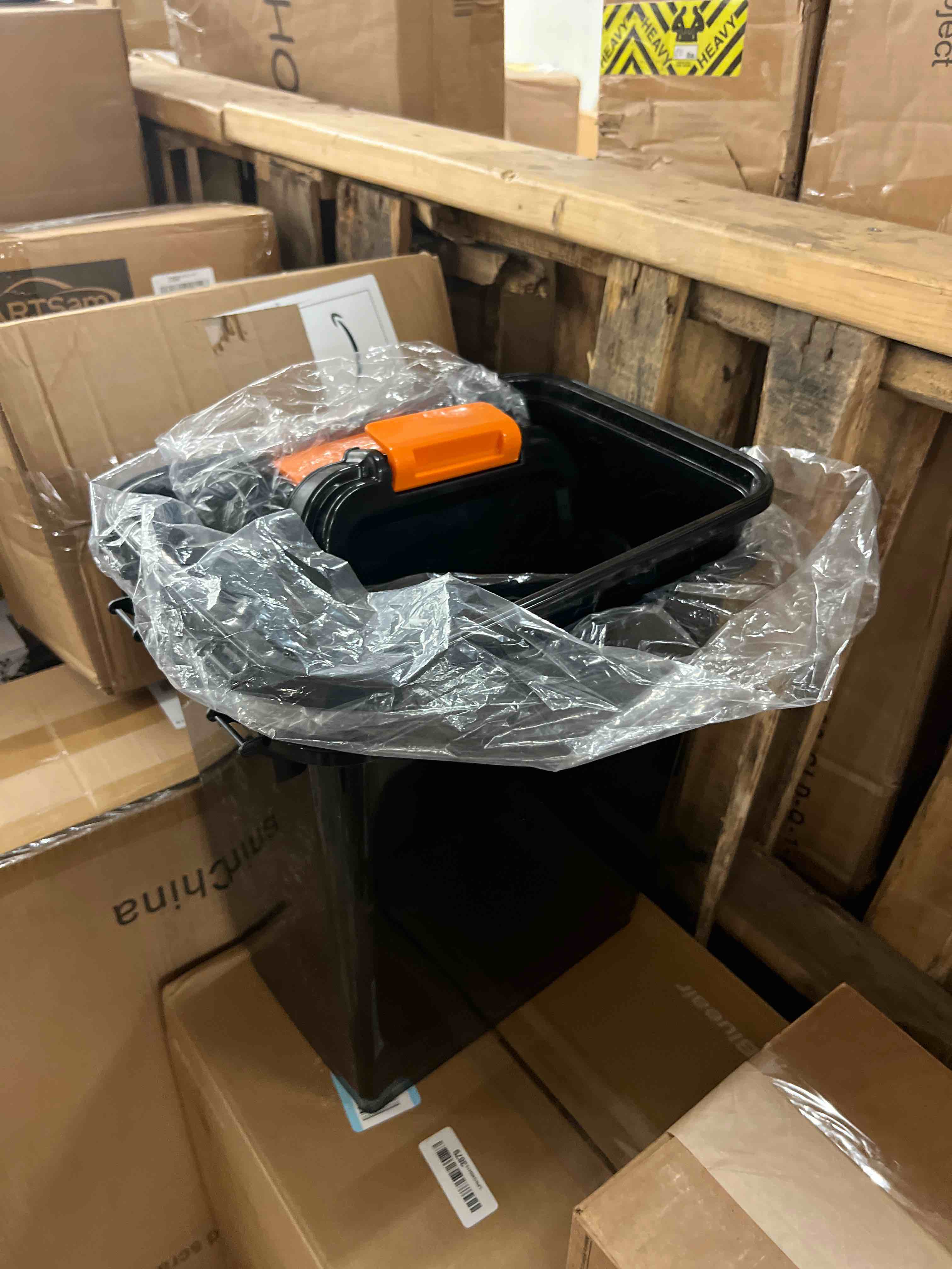 Condition photo showing New/Like New for maxdot 2 sets 33lb dry pellet storage bin pack with scoops and labels grill accessories wood pellet storage containers with flavor stickers airtight for grill pellets