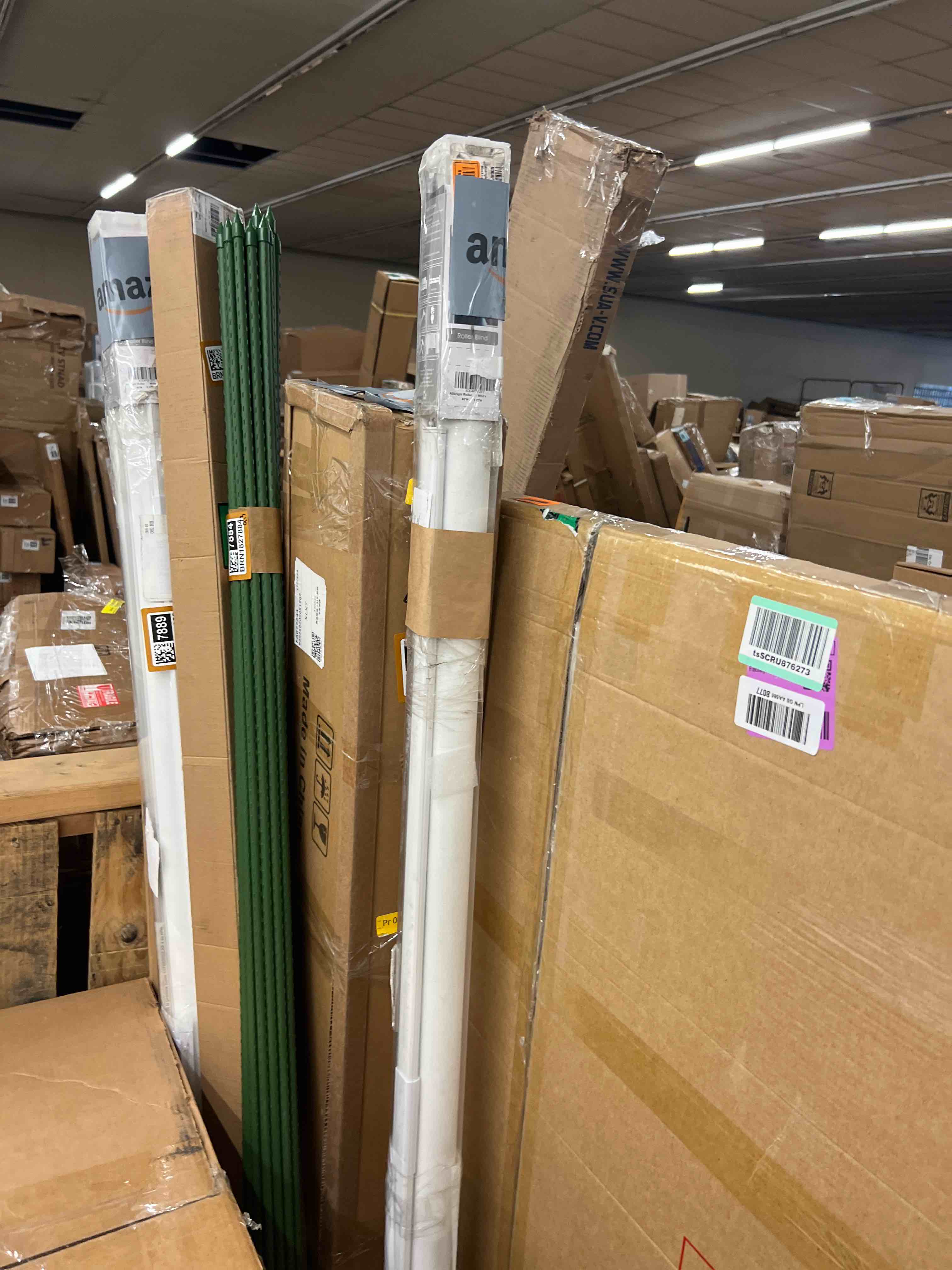 Condition photo showing New/Like New for persilux cordless zebra blinds for windows shades (65" w x 72" h, white) dual layer fabric light control for day and night room darkening sheer roller shades for home, bedroom and office