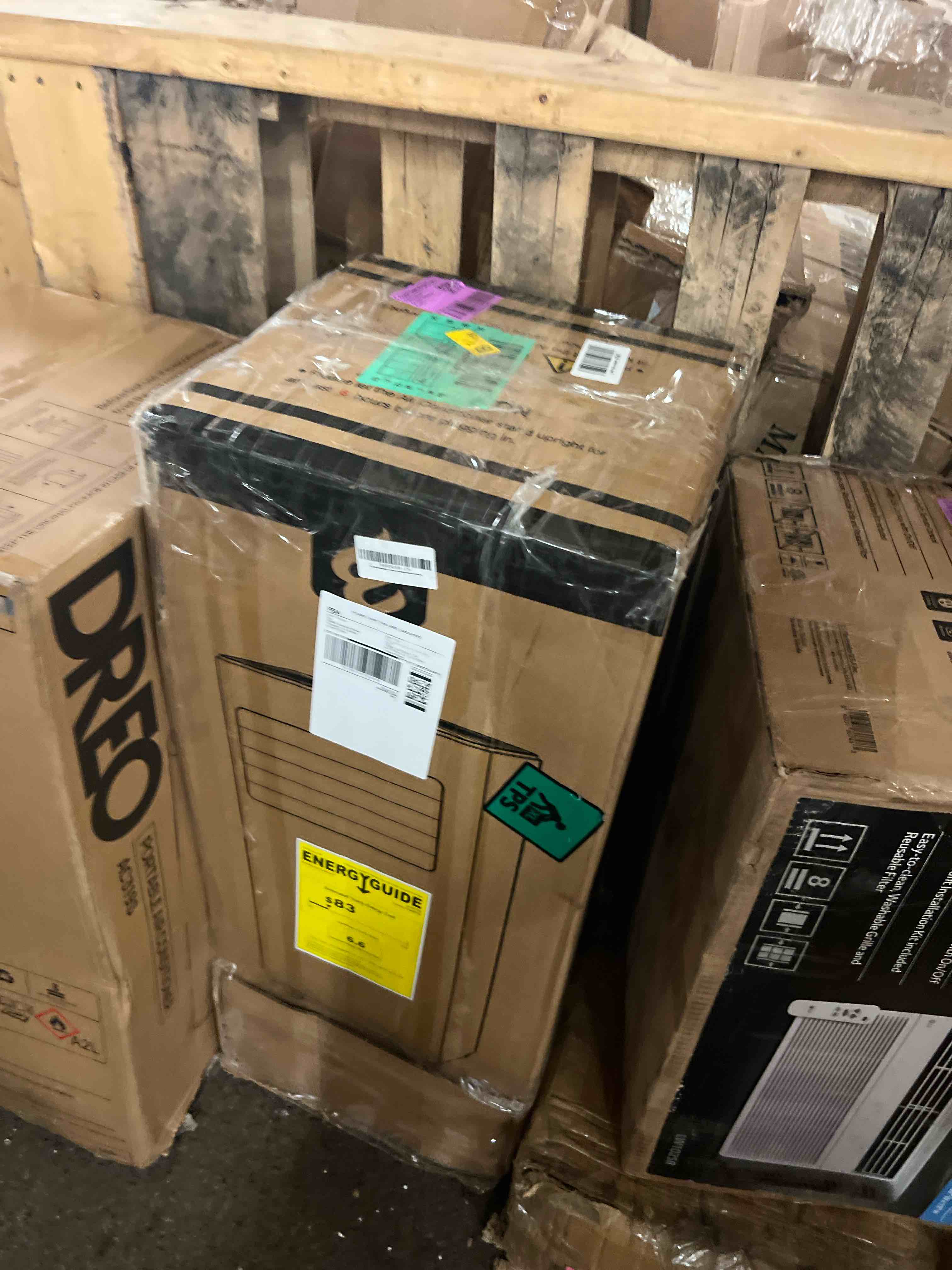 Condition photo showing New/Like New for 10,000 btu portable air conditioners, portable ac with remote for room to 450 sq.ft 3 in 1 air conditioner with dehumidification/air circulation/timer and window kit