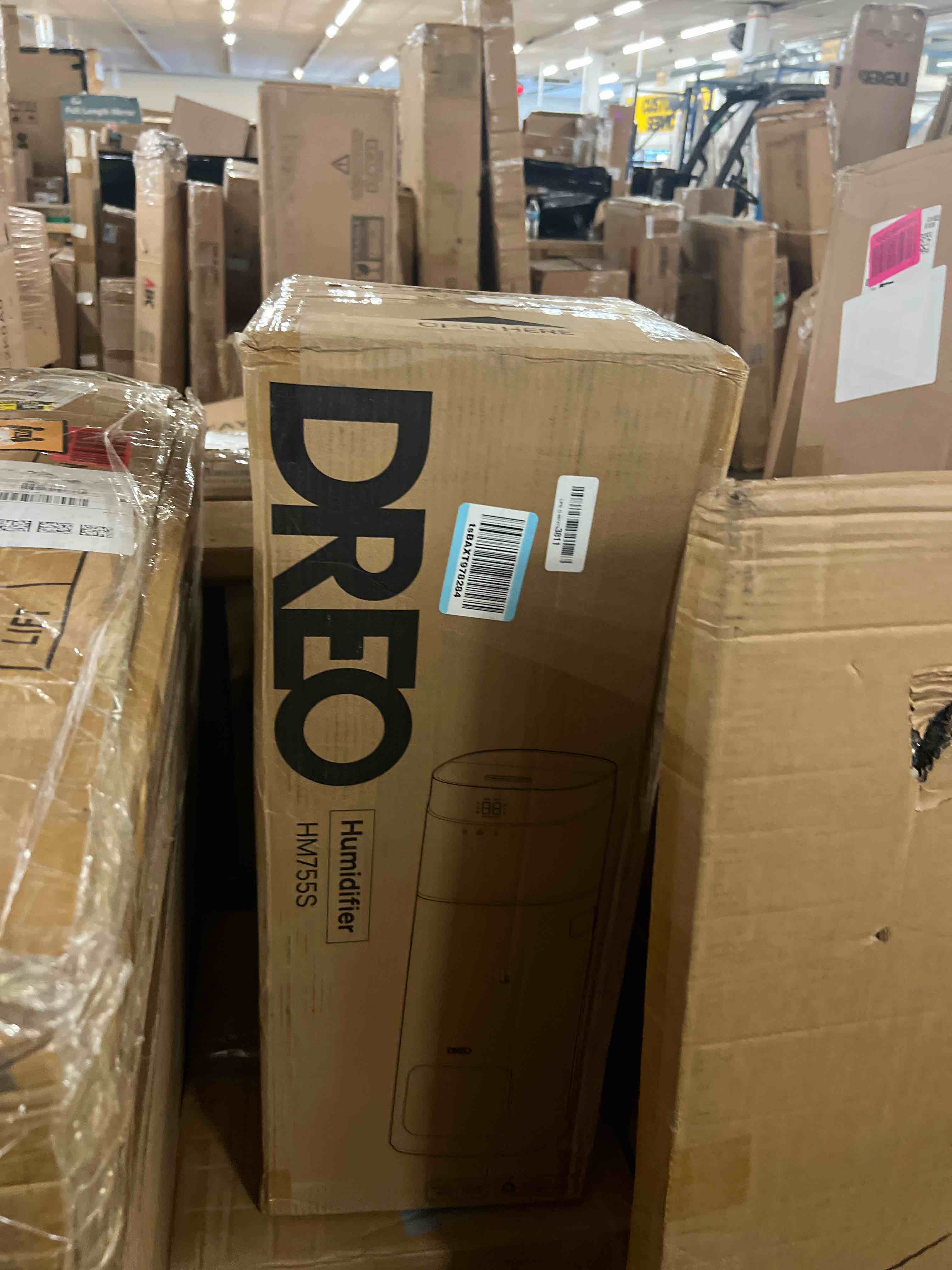 Condition photo showing New/Like New for dreo 16l smart humidifier large room 1000 ft², 130h cool mist air humidifiers for bedroom plants baby, top fill, remote/touch/voice & app control, clean tank technology, 30db, rgb light, hm755s white