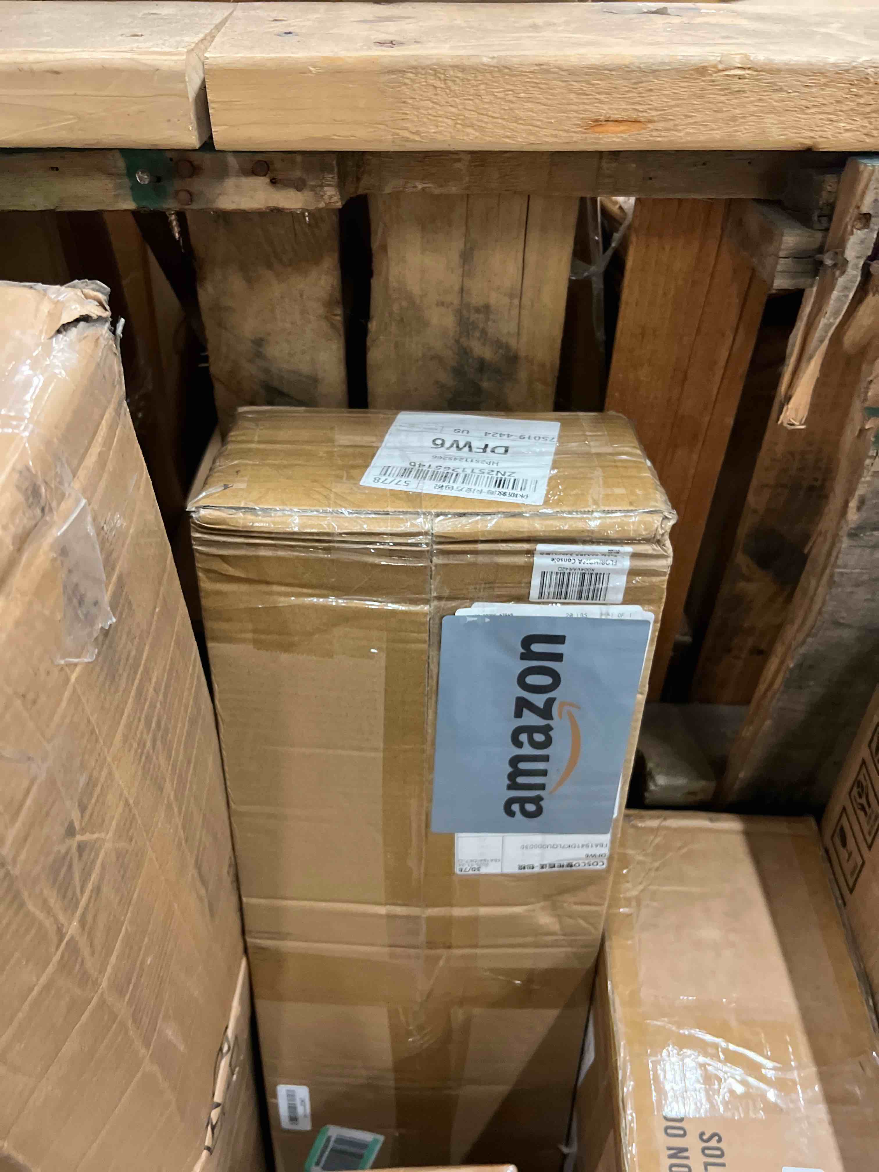 Condition photo showing New/Like New for 94.5" behind couch table with 2 fast charging stations, 7.1" narrow skinny sofa table with 4 power outlets, 4 usb-a, 2 usb-c for console entryway, black