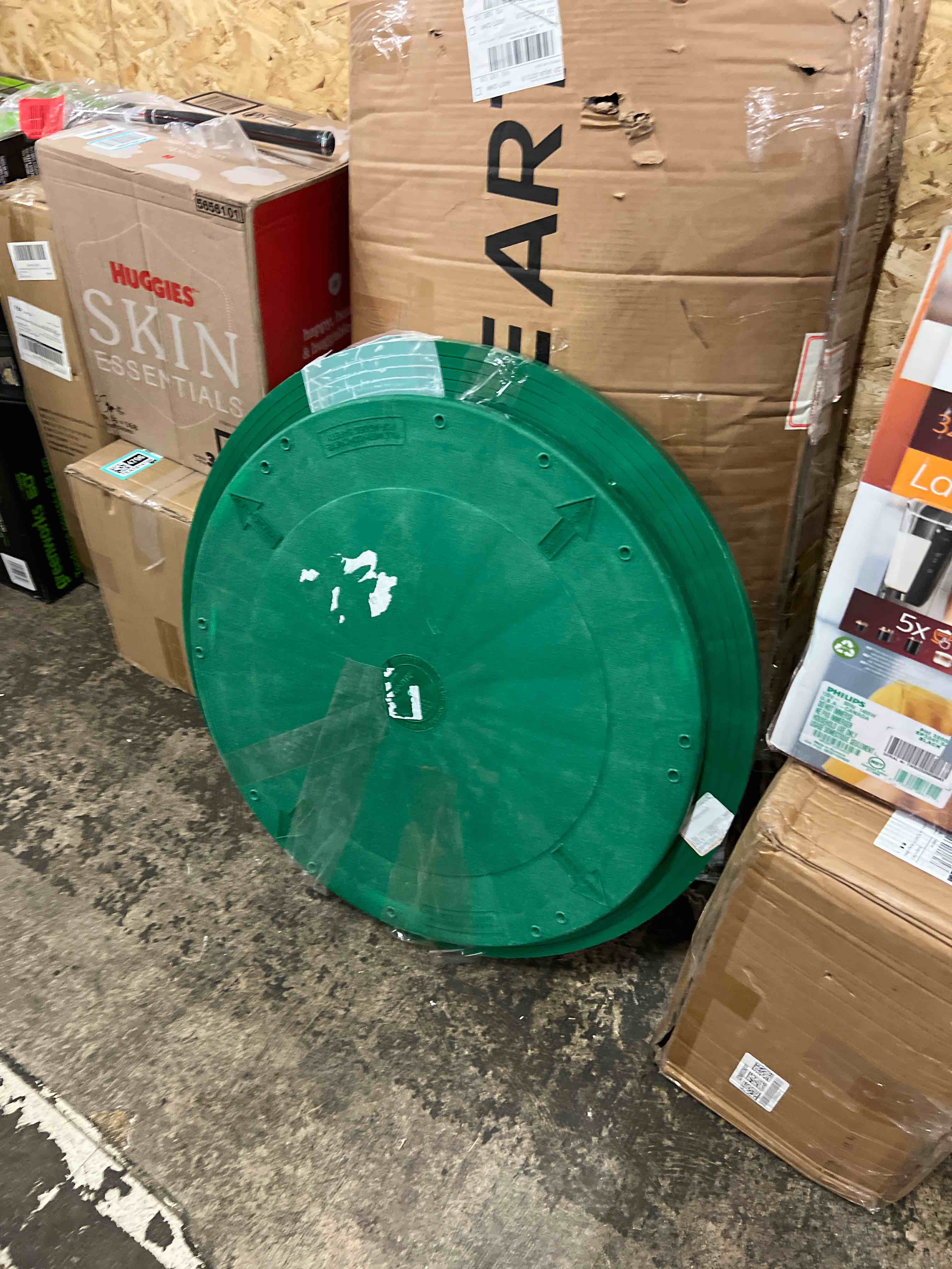 Condition photo showing New/Like New for tuf-tite 20" heavy duty flat lid - septic tank lid - septic tank cover