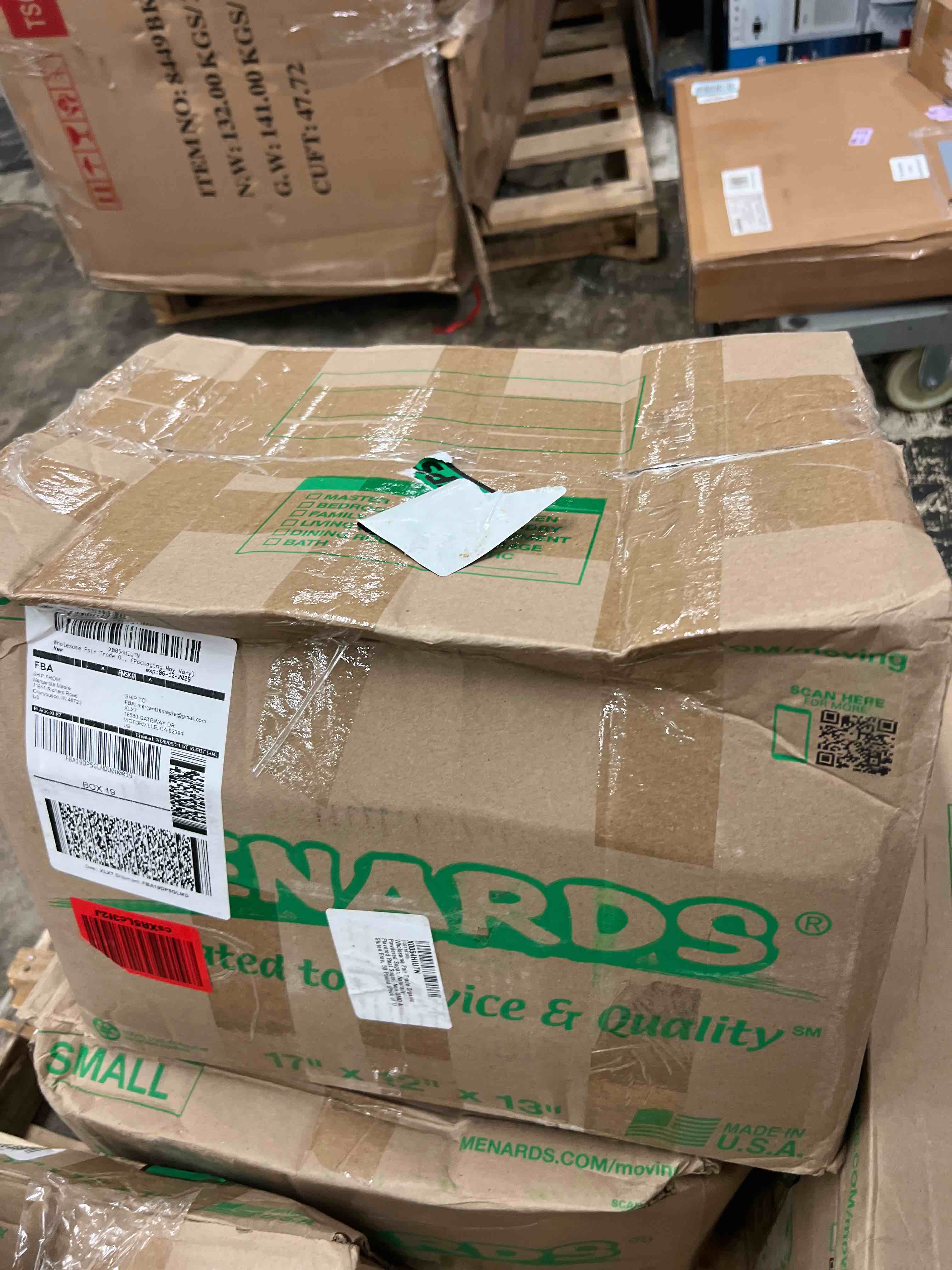 Condition photo showing New/Like New for wholesome fair trade organic powdered sugar, naturally flavored real sugar, non gmo & gluten free, 50 pound (pack of 1)