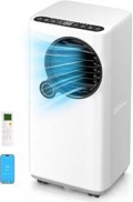 portable air conditioners 16,000 btu, 6-in-1 smart ac with wifi app control, ultra-quiet sleep mode, child lock & 24h timer, ideal for large rooms up to 700 sq. ft, bedroom home office