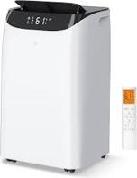 14000 btu portable air conditioners, cooling,fan,dehumidification,sleep mode for large rooms up to 700 sq.ft, ac unit with remote control, 24h timer, installation kits included 14000.0 british thermal units