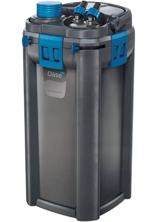oase biomaster 2 850 canister filter for aquariums external aquarium filter with easyclean pre-filter quiet performance freshwater & saltwater, up to 225 gallons