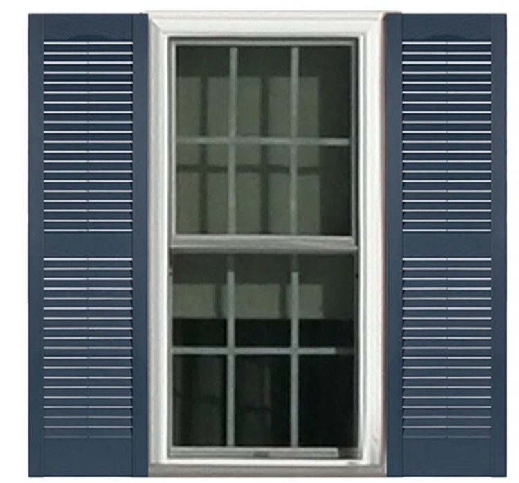 Premier Louvered Shutters ( Set of 2) 47” x 15” 