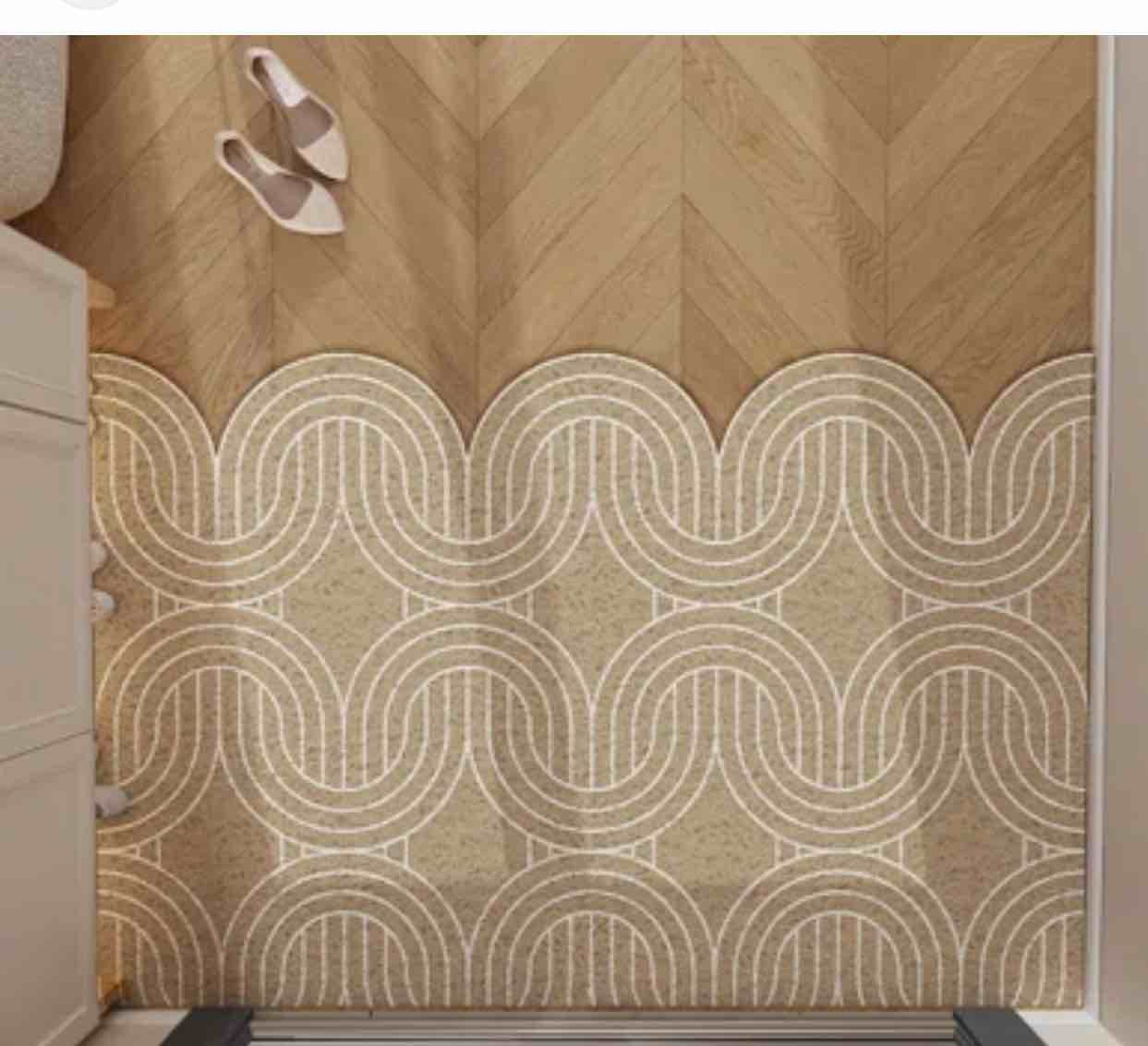 PVC Coil Indoor/Outdoor Doormat Set of 2