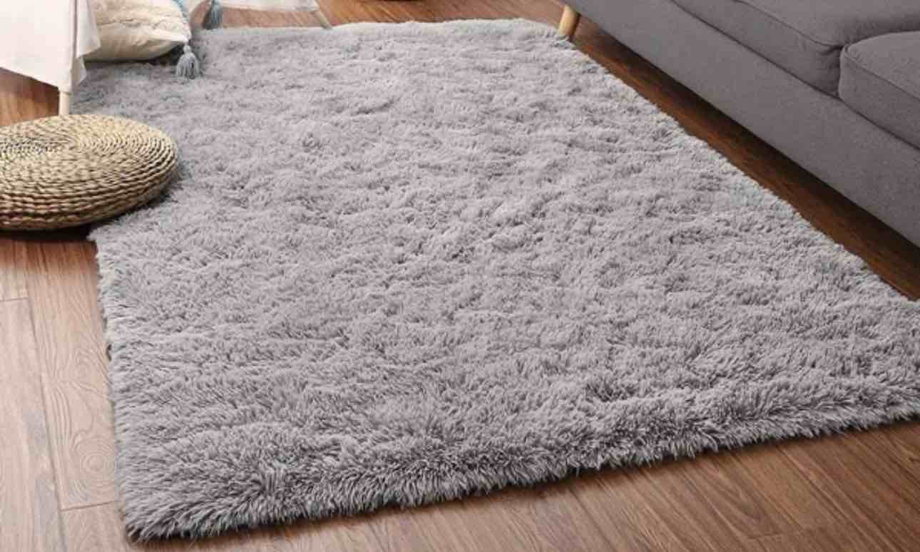 Shahen Shag Gray Area Rug 8' x 10' 
