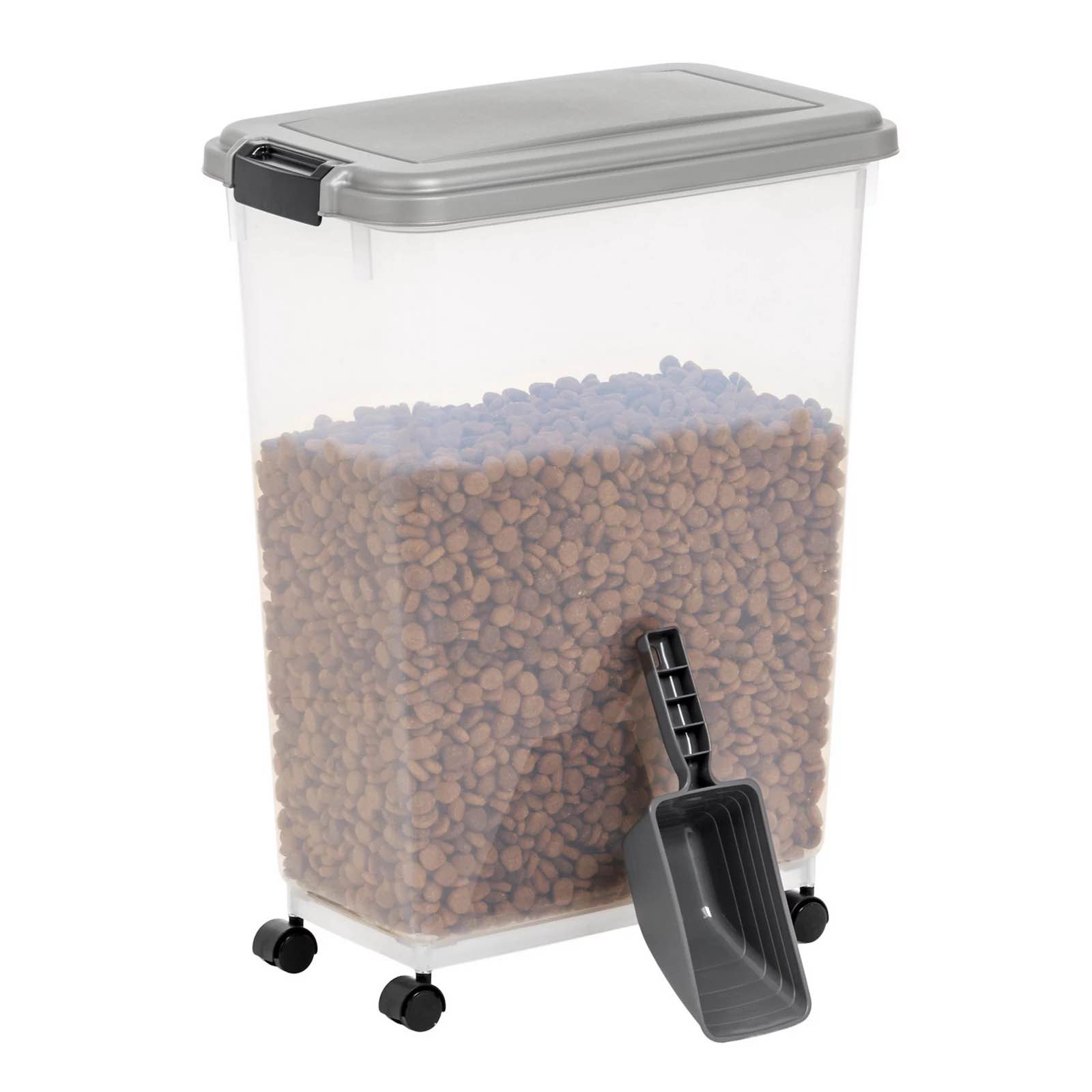 iris 47 qt. airtight pet food container - missing wheels & lid