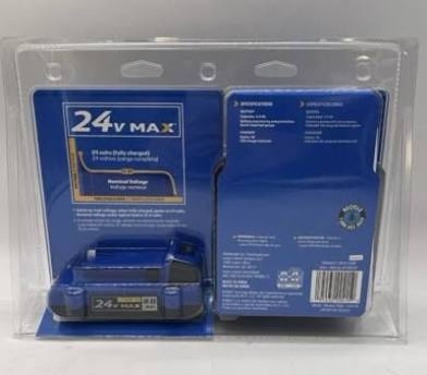 kobalt 2.0ah lithium-ion battery & charger kit, 24v max, works w/ 24 volt toolskobalt