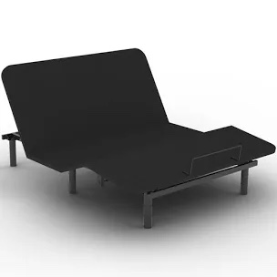 Boltz Adjustable Bed Frame with 5-Part Design & Corded Remote Control