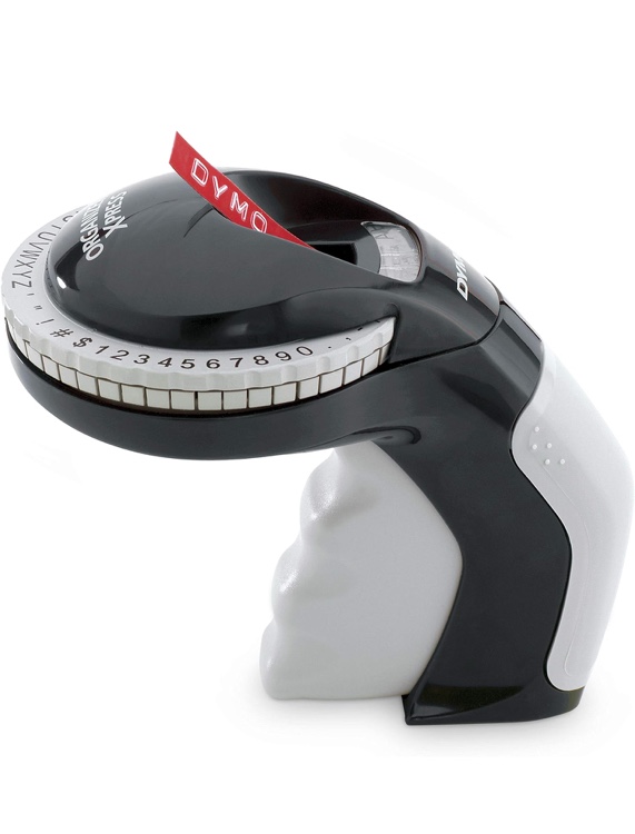 DYMO Embossing Label Maker with 3 DYMO Label Tapes, Organizer Xpress Pro Label Maker Starter Kit, Ergonomic Design, For Home, DIY & Crafting