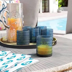 Jupiter Outdoor Drinking Glasses (Set of 6)
