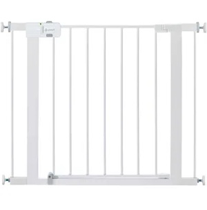 Safety 1st Easy Install Walk Thru Baby Gate for Doorways, Gate With Door, Dog Gates, Fits 29"-38", Easy Install 28" Tall, White