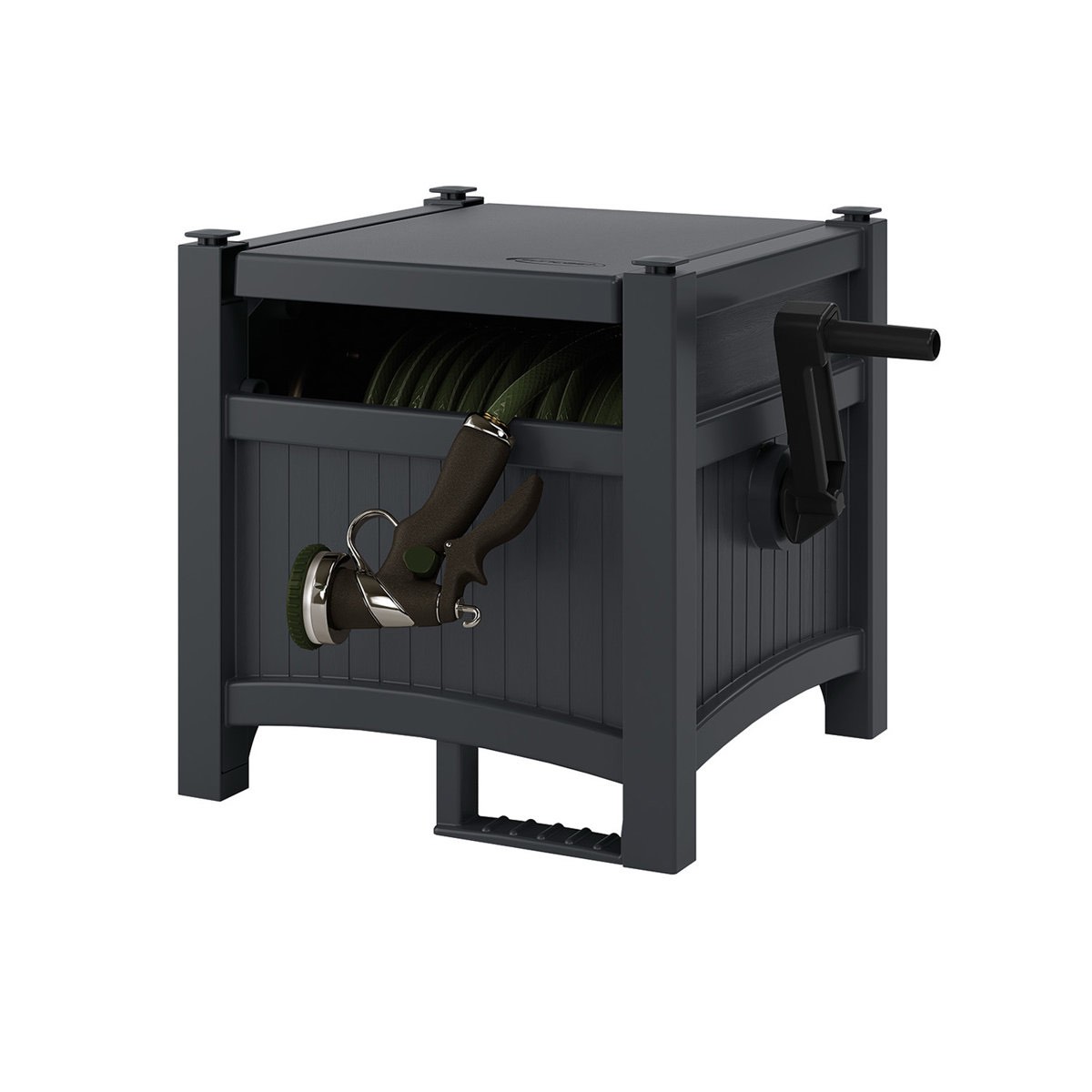 Hideaway Easylink Kink-Free Garden Hose Reel for 100' of 5/8" Vinyl Hose
