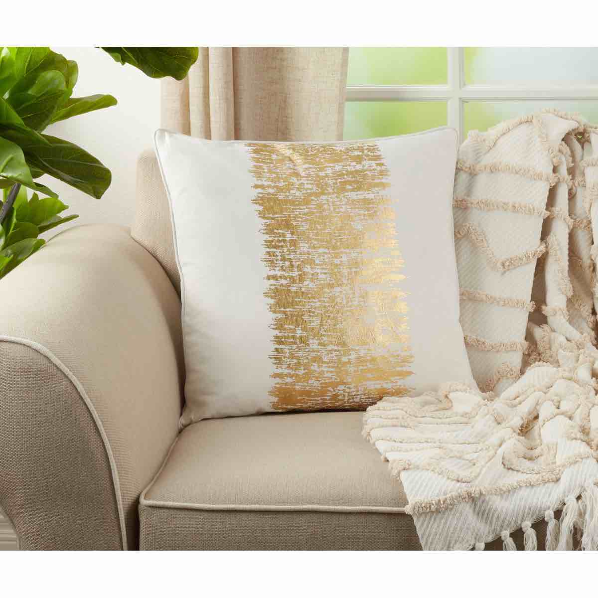 Agatha Collection Abstract Cotton Throw Pillow By Saro