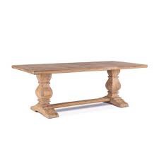 (Table base only) San Rafael 108" Dining Table in Antique Oak
