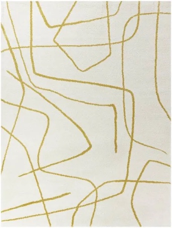 Balta Descartes Mustard 8’ x 10’2”  Abstract Area Rug