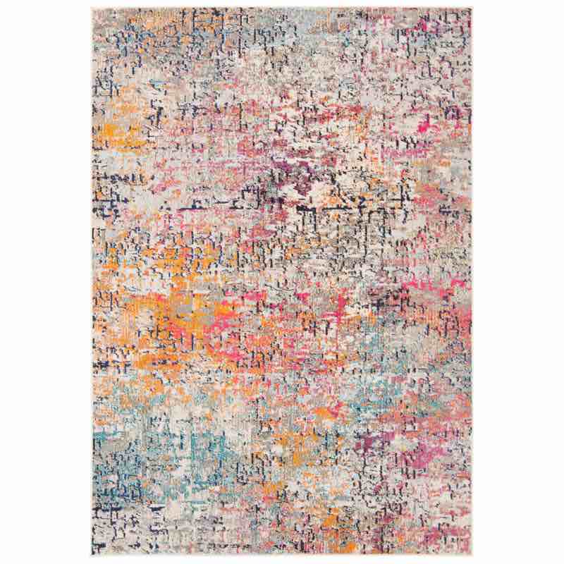 9’ x 12’ Felty Abstract Gray/Pink Area Rug See More by Langley Street®