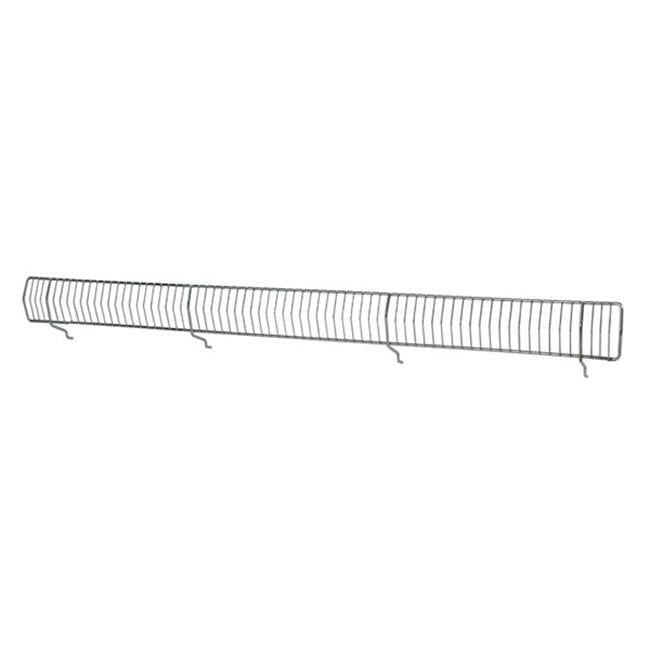 289WF348 3 x 48 in. Interlocking Wire Front Fencing, Chrome
