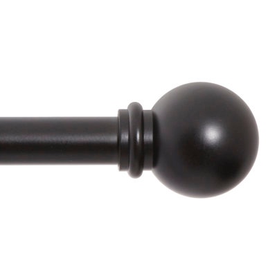 Wayfair Basics Ball End Single Curtain Ri8-07 (2 in 1)