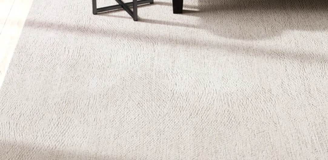 SAFAVIEH River Collection Area Rug - 8' x 10', Ivory, Solid Design, Non-Shedding & Easy Care, Ideal for High Traffic Areas in Living Room, Bedroom, Dining (RVR600A-8)