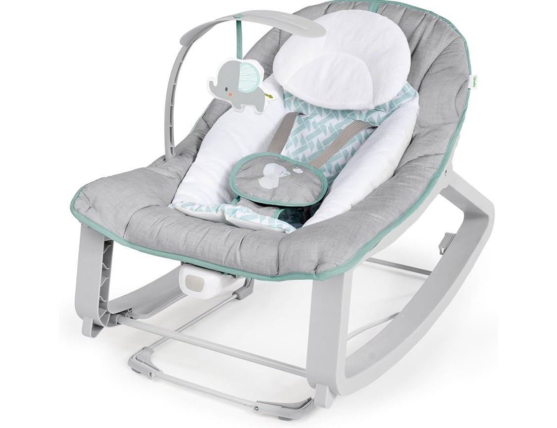 Ingenuity Keep Cozy 3-in-1 Grow with Me Baby Bouncer, Rocker & Toddler Seat - Weaver