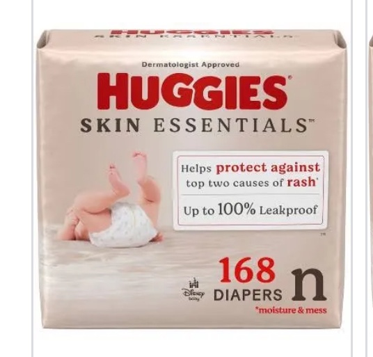 Huggies Skin Essentials Diapers - Econ+ Pack - Newborn - 168ct