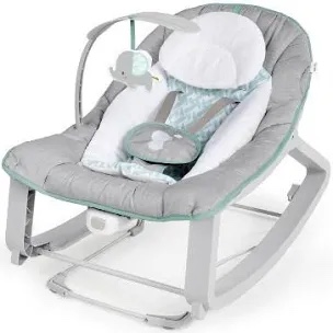 Ingenuity Keep Cozy 3-in-1 Grow with Me Baby Bouncer, Rocker & Toddler Seat - Burst