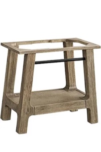 James Martin Vanities 165-V31.5 Auburn 31-1/2 Wood Console Sink Legs - Weathered Timber