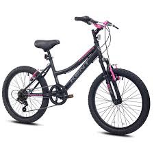 Kent 20-inch Girl s Kobra Mountain Child Bicycle Black/Pink