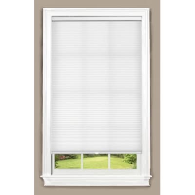 Cordless Blackout Cellular Shade 28 " W X 64 " L - White