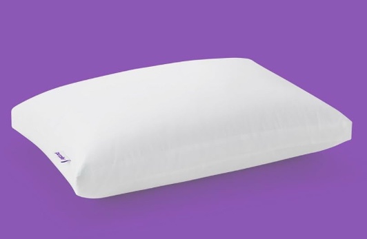 Purple Harmony Pillow - Standard - Medium, Greatest Pillow Ever Invented, 360º Hex Grid & Talalay Latex Core - No Pressure Support, Stays Cool, Luxurious Comfort