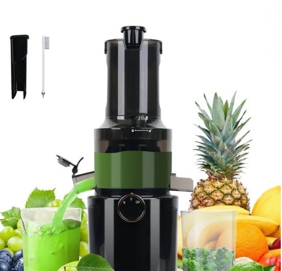 VAVSEA Cold Press Juicer Machines, Slow Masticating Juicer with 800 ml Juice Cup