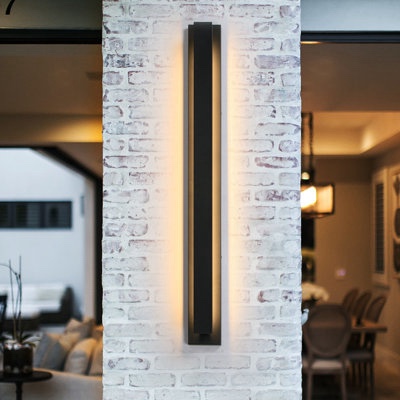 Kegley LED Wall Light Aluminium Linear Waterproof Outdoor Dimmable By Ivy Bronx