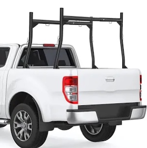Garvee Truck Ladder Racks,Extendable Steel Pick-up Truck Bed Ladder Racks 800 lbs
